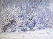 Claude Monet Frost France oil painting artist